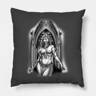 Temple goddess Pillow