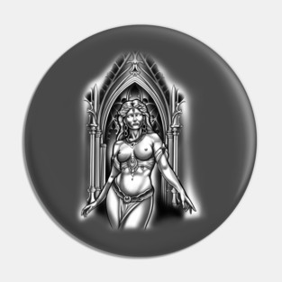Temple goddess Pin