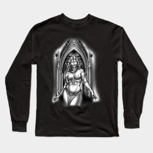 Temple goddess Long Sleeve T-Shirt