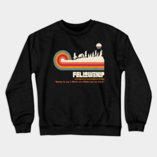 Fellowship  Excursions And Guided Tours Dks Worn Crewneck Sweatshirt