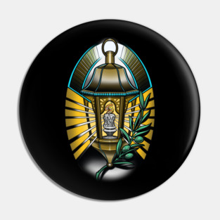 Be the Light in color Pin