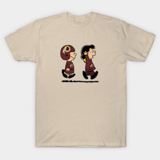 Watching Washington Redskins with a Girlfriend T-Shirt