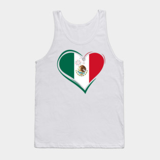 Mexican Flag Tank Top