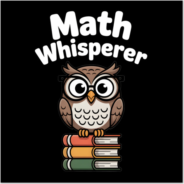 Math Whisperer Wall Art by Frank Ring