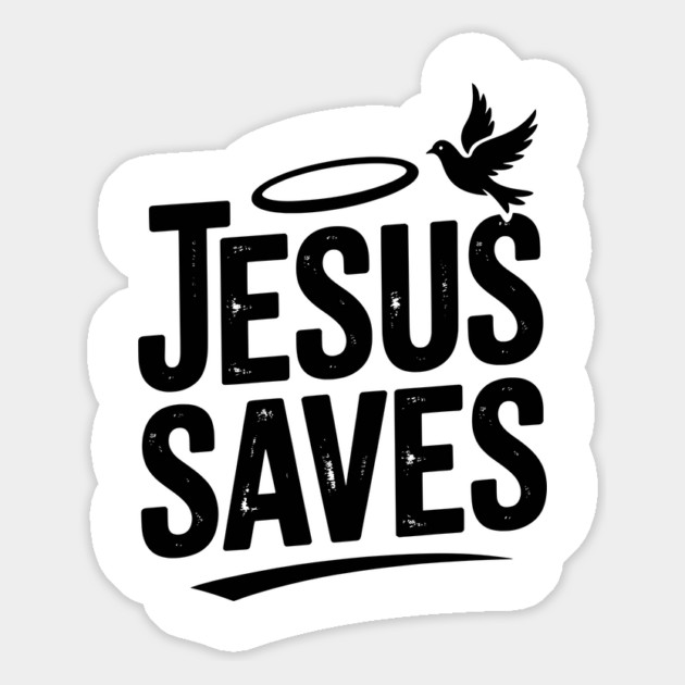 Jesus Saves Magnet by Frank Ring
