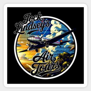Jock Lindsey's Air Tours Hangar Bar Orlando Magnet