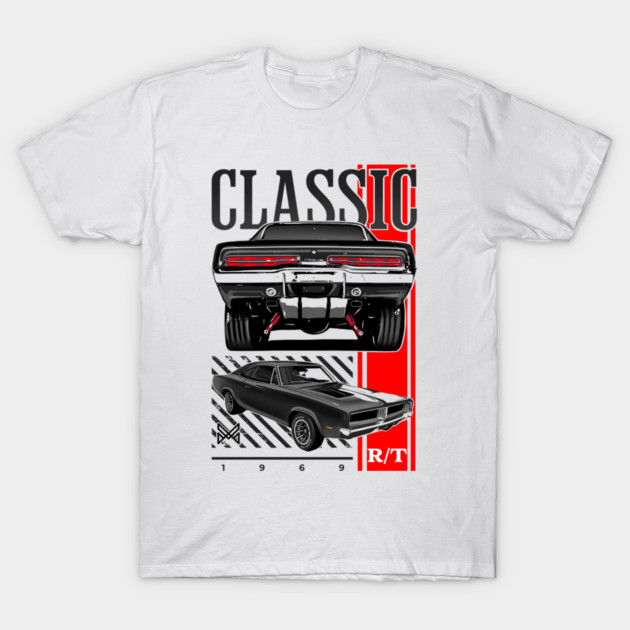 Dodge charger T-Shirt by monsalveautos