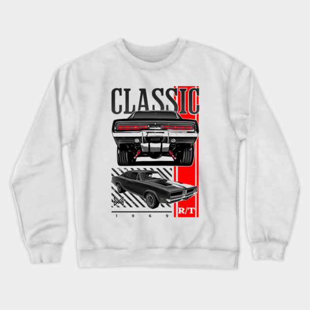 Dodge charger Crewneck Sweatshirt by monsalveautos