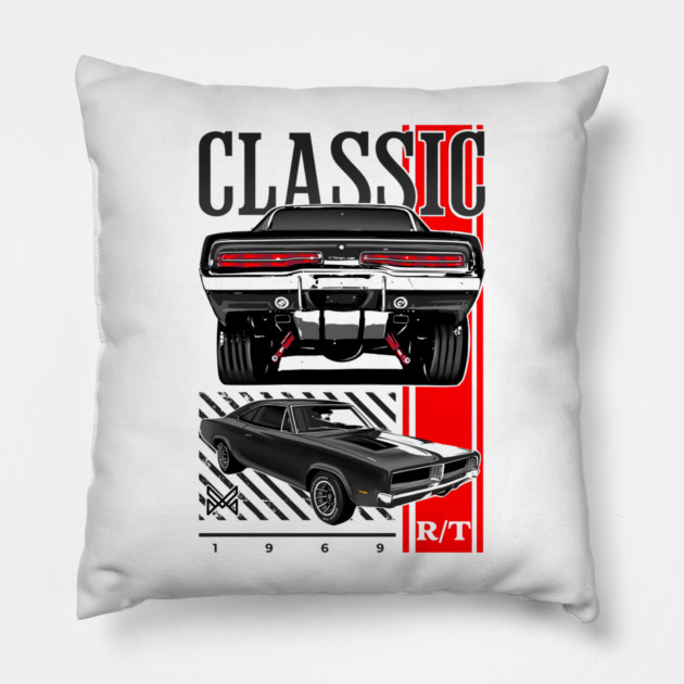 Dodge charger Pillow by monsalveautos