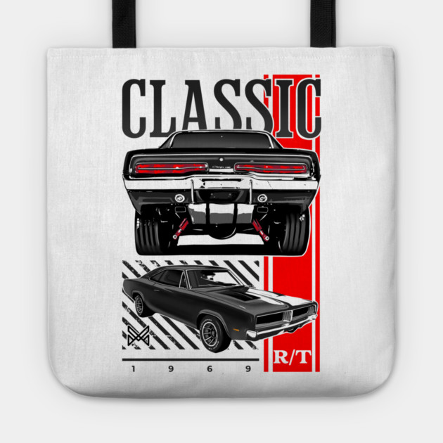 Dodge charger Tote by monsalveautos