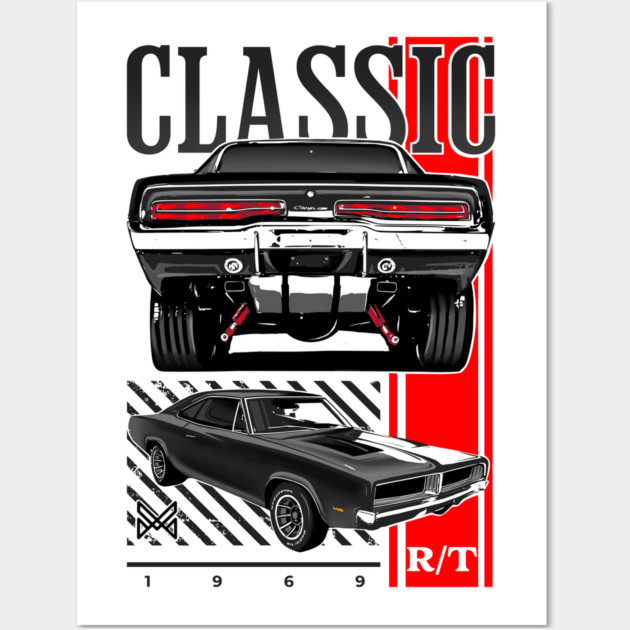 Dodge charger Wall Art by monsalveautos