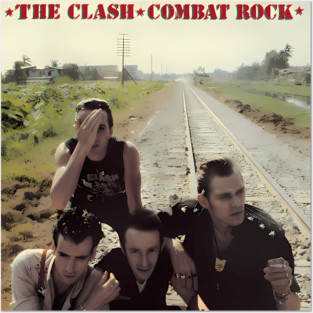 The Clash - Combat Rock Posters and Art