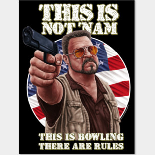 The Big Lebowski, Walter Sobchak, Cult Classic Posters and Art