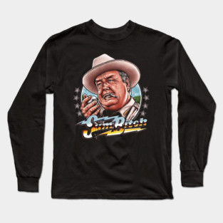 Smokey and the Bandit, DISTRESSED, Buford t Justice, Sumbitch Long Sleeve T-Shirt