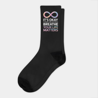 Your Life Matters Suicide Prevention Awareness Stay Socks