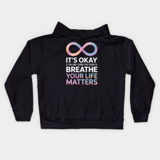 Your Life Matters Suicide Prevention Awareness Stay Kids Hoodie