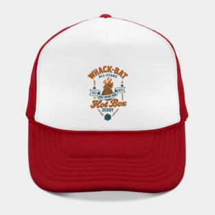 Whack-Bat Hot Box Derby (...just the back) Hat