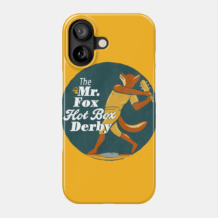 Mr. Fox Hot Box Derby Phone Case