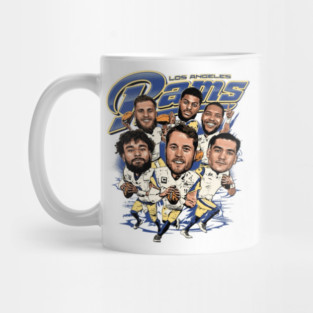 Los Angeles Rams Football Team Caricature Mug