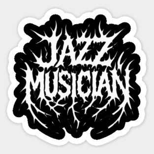 Jazz Musician Sticker