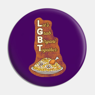 Let's Grab Biryani Together Pin