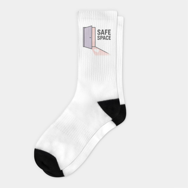 Safe Space Socks by Fauzi's Store