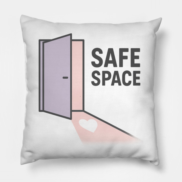 Safe Space Pillow by Fauzi's Store