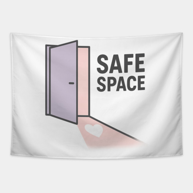 Safe Space Tapestry by Fauzi's Store