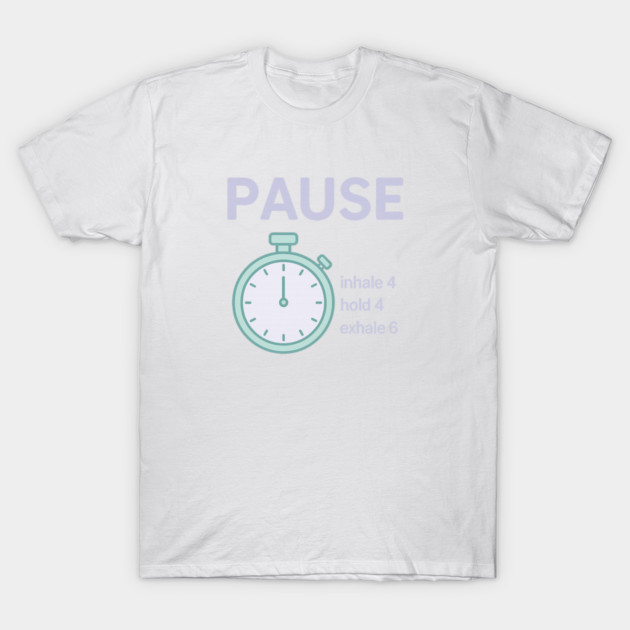 Pause (Panic? Pause) T-Shirt by Fauzi's Store