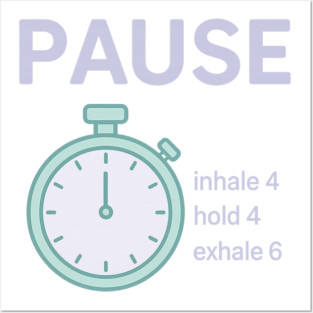 Pause (Panic? Pause) Posters and Art