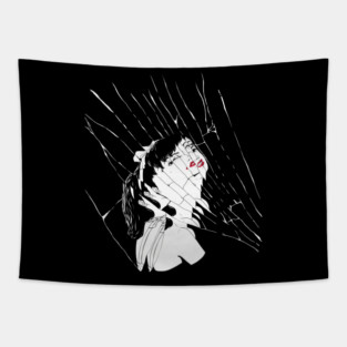 Perfect Blue Band New Logo Tapestry