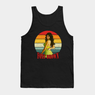 Foxy Brown Old Movie Tank Top