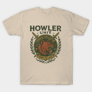 Vintage Howler - Red Rising - Omnis Vir Lupus - Pierce Brown T-Shirt