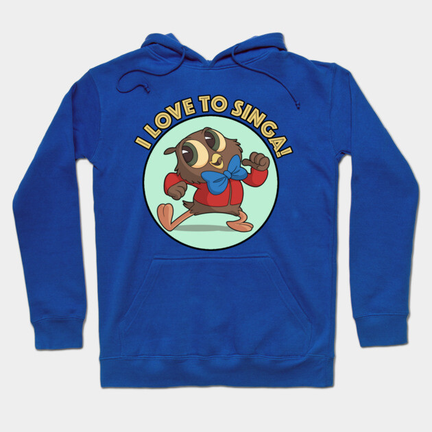 I Love To Singa! Hoodie by JoTheZette