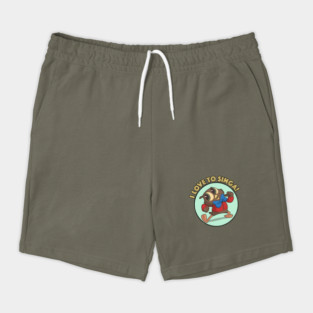 I Love To Singa! Shorts