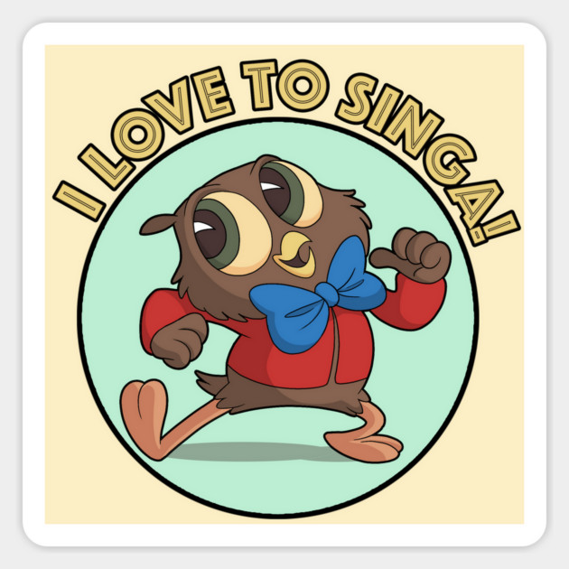 I Love To Singa! Sticker by JoTheZette