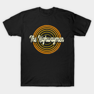 Retro Circle The Highwaymen T-Shirt