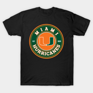 Miami hurricanes 1925 vector T-Shirt