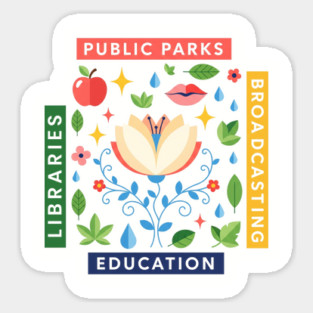 Npr-Pbs Sticker