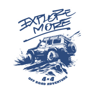 off road car adventure explore T-Shirt