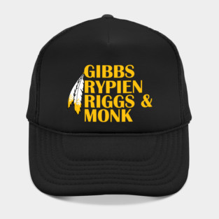 Washington Redskins Gibbs Rtpien Riggs & Monk Hat