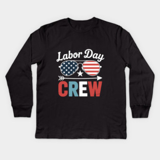 Labor Day Kids Long Sleeve T-Shirt