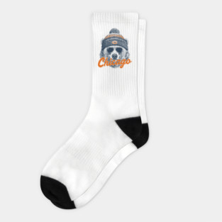Retro Chicago Bears M5161 Socks