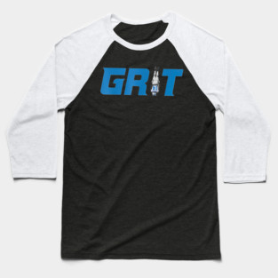 Detroit Lions - True Grit Football Pride Baseball T-Shirt
