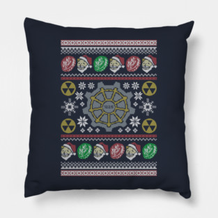 A Very Nuclear Christmas Pillow