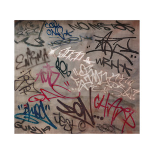 Vintage London Graffiti Tags T-Shirt