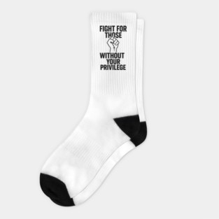 White Privilege Socks
