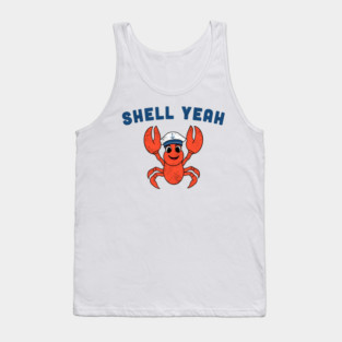 Shell Yeah Cute Lobster Tank Top