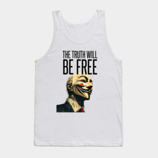 Anonymous: The Truth Will Be Free Tank Top