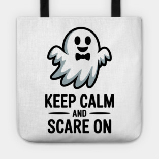 Keep Calm and Scare On Tote